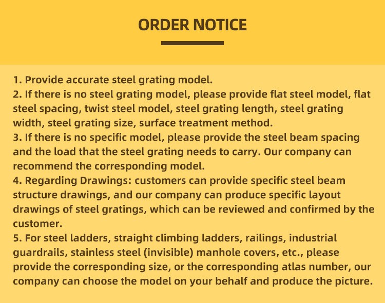 Order Notice